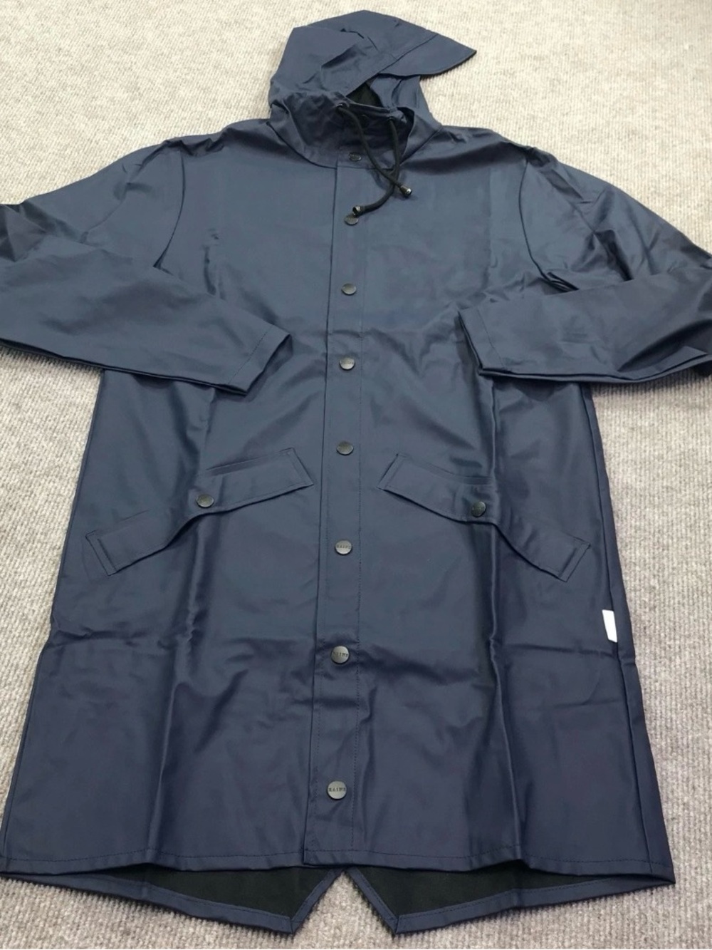 NWT Rains Unisex Long Jacket Raincoat